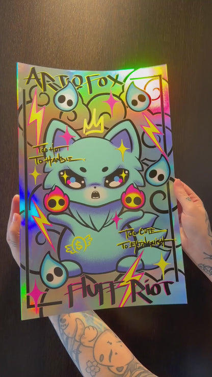 2025 DesignerCon Artiqfox & Fluff Riot Print